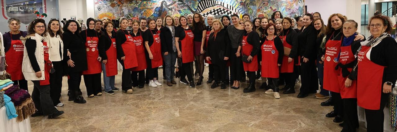 MİKROKREDİ GİRİŞİMCİ KADINLAR YENİ YIL KERMESİ AÇILDI