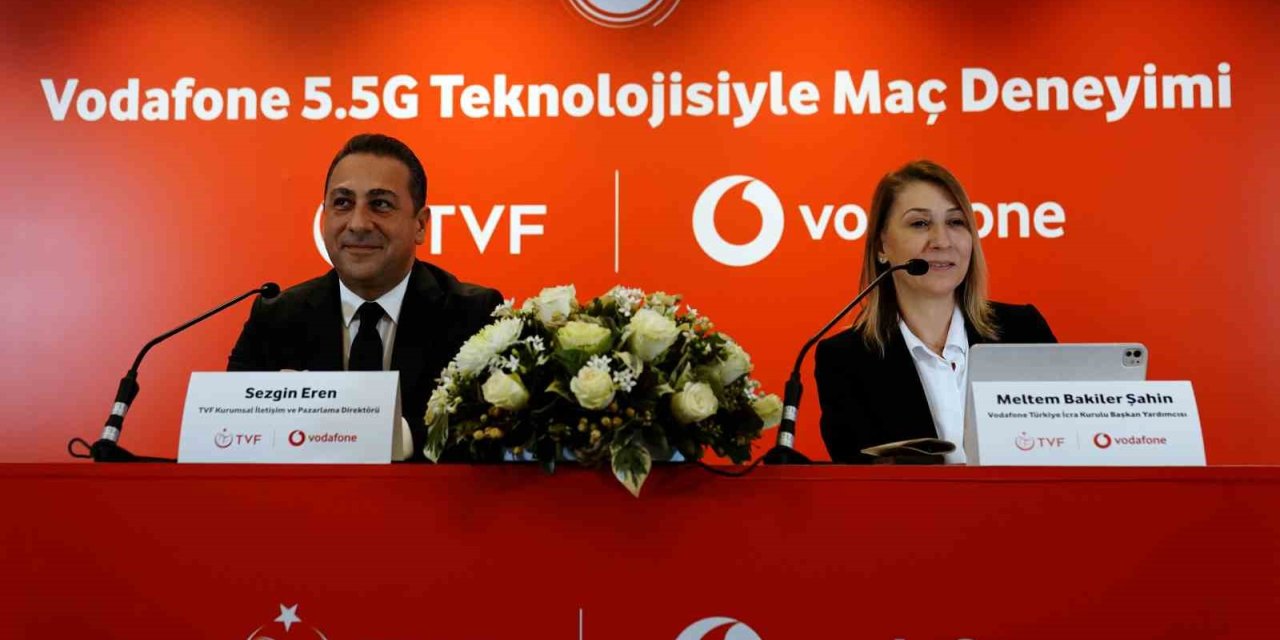 VODAFONE 5.5G ŞAHİN GÖZÜ TEKNOLOJİSİ TANITILDI