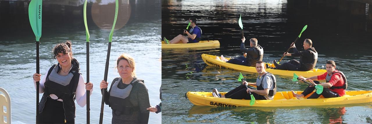 SARIYER BELEDİYESİ BİRİMLER ARASI 1. KANO YARIŞMASI YAPILDI