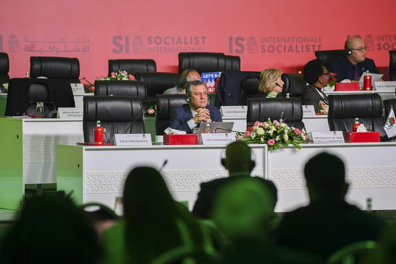 Cumhuriyet Halk Partisi Genel Başkanı Özgür Özel, Fas’ta...