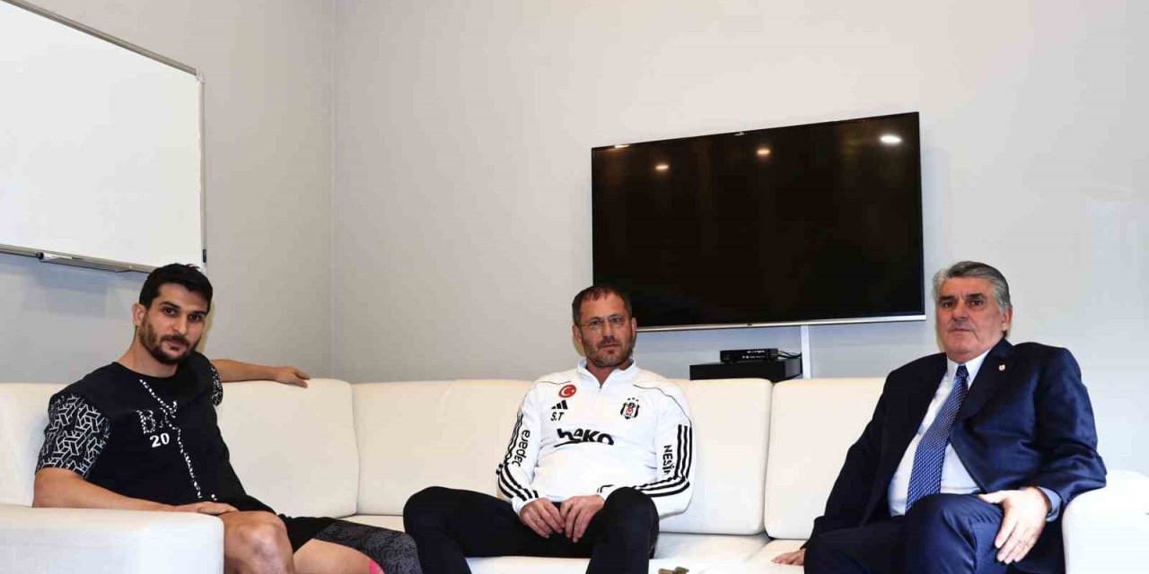 BEŞİKTAŞ BAŞKANI SERDAL ADALI, SERDAR TOPRAKTEPE VE NECİP UYSAL’LA BULUŞTU