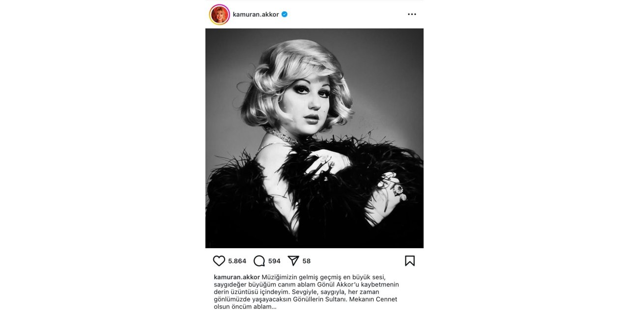 TÜRK SANAT MÜZİĞİ SANATÇISI GÖNÜL AKKOR HAYATINI KAYBETTİ