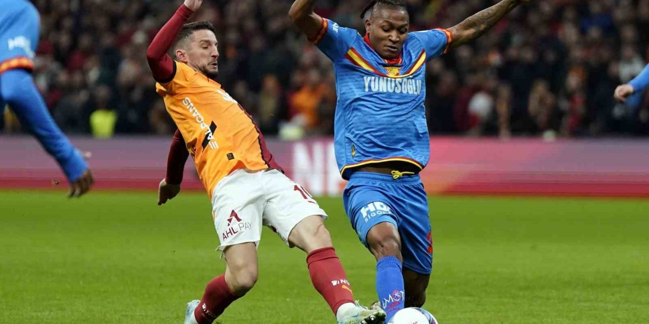 TRENDYOL SÜPER LİG: GALATASARAY: 1 - GÖZTEPE: 1 (İLK YARI)