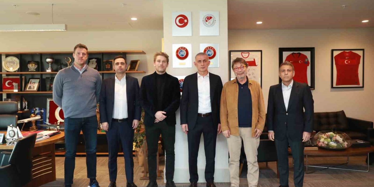 GÖZTEPE KULÜBÜ’NDEN, TFF BAŞKANI HACIOSMANOĞLU’NA ZİYARET