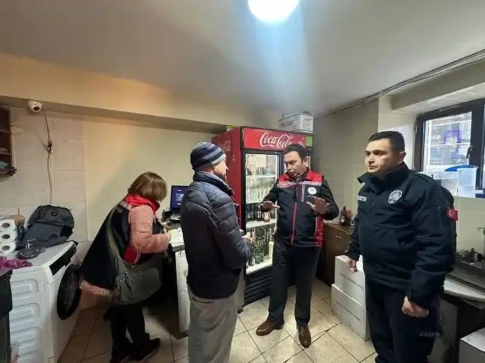 ADALAR’DA KAÇAK VE SAHTE ALKOL DENETİMİ