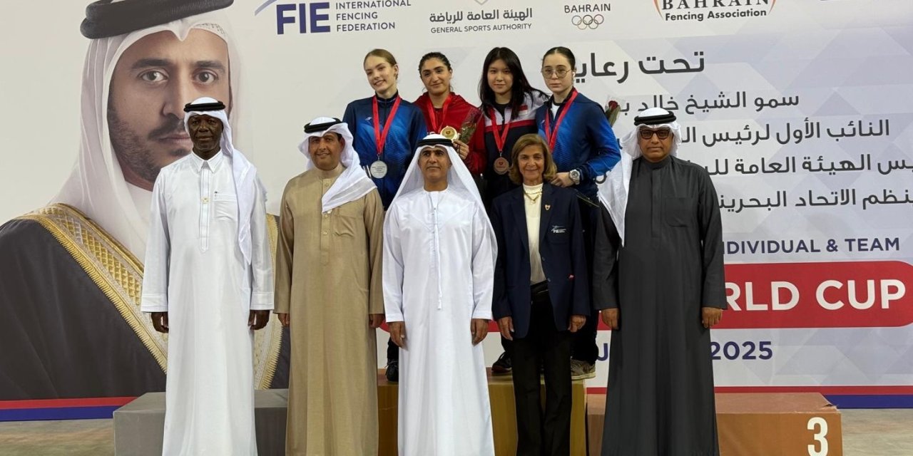 ESKRİMCİ ALEYNA ERTÜRK, MANAMA’DA ŞAMPİYON OLDU