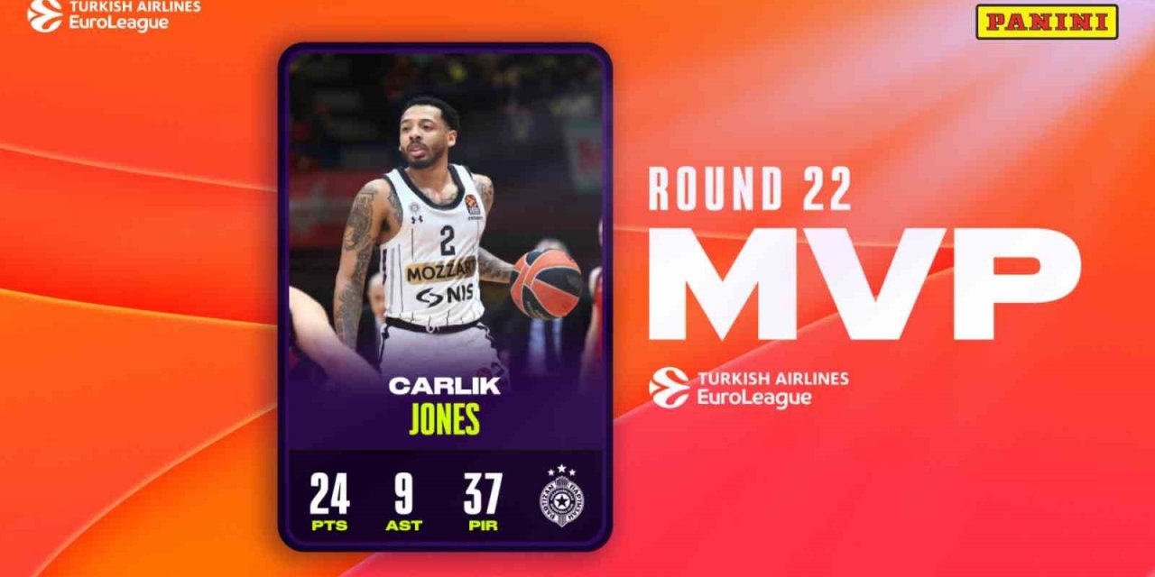 THY EUROLEAGUE’DE 20. HAFTANIN MVP’Sİ CARLİK JONES OLDU