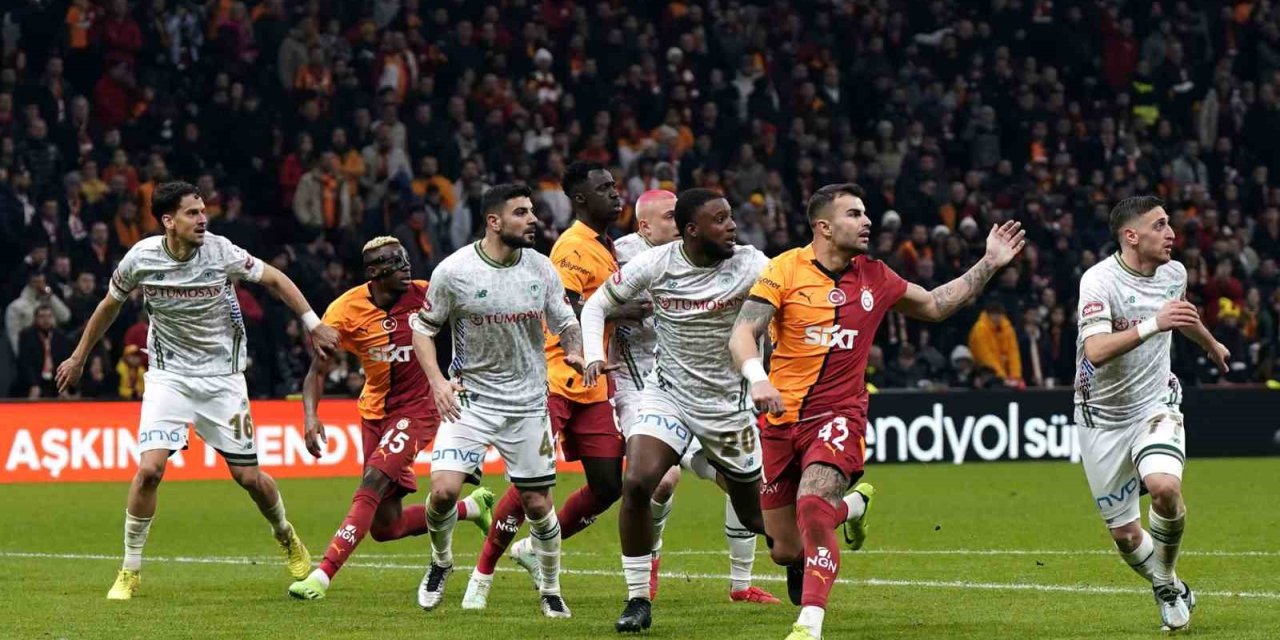 TRENDYOL SÜPER LİG: GALATASARAY: 1 - KONYASPOR: 0 (MAÇ SONUCU)