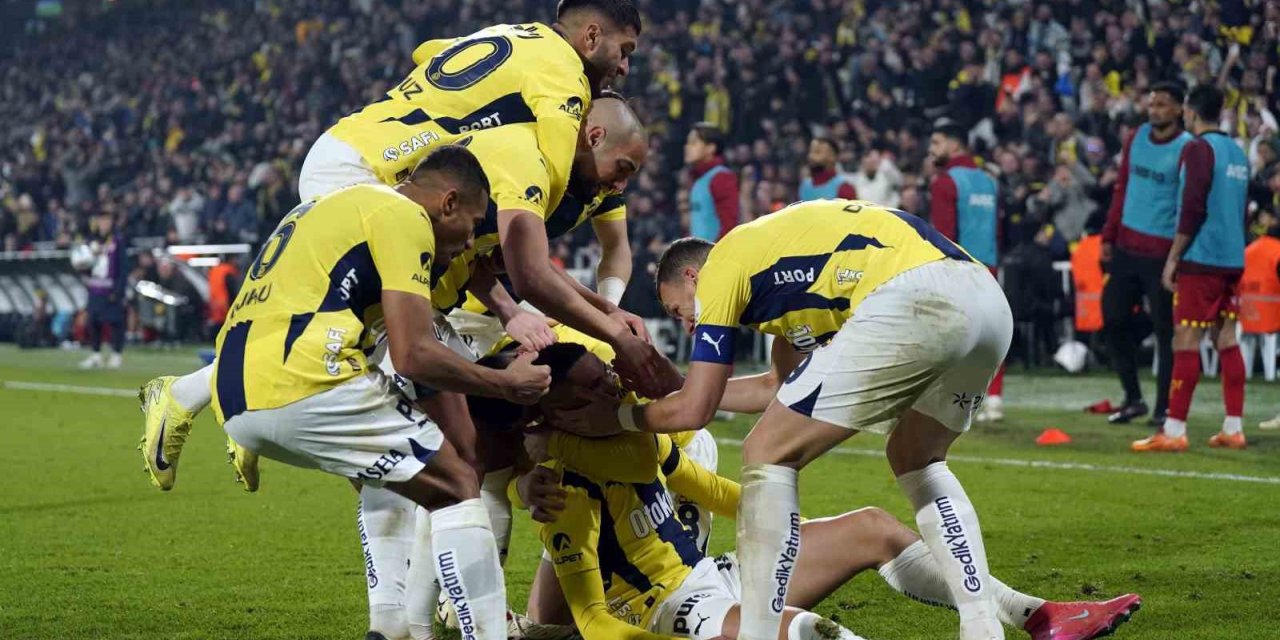 TRENDYOL SÜPER LİG: FENERBAHÇE: 3 - GÖZTEPE: 2 (MAÇ SONUCU)