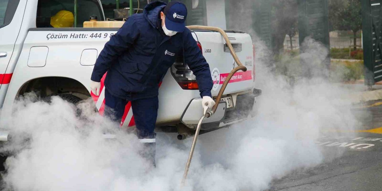 ÜMRANİYE BELEDİYESİ’NDEN KIŞ AYLARINDA DA SİVRİSİNEK MÜCADELESİ