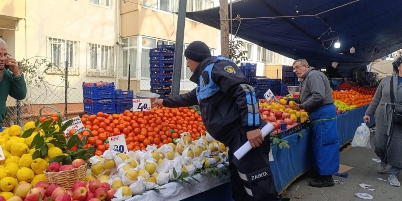 ZABITA MÜDÜRLÜĞÜ PAZAR DENETİMLERİNE DEVAM EDİYOR