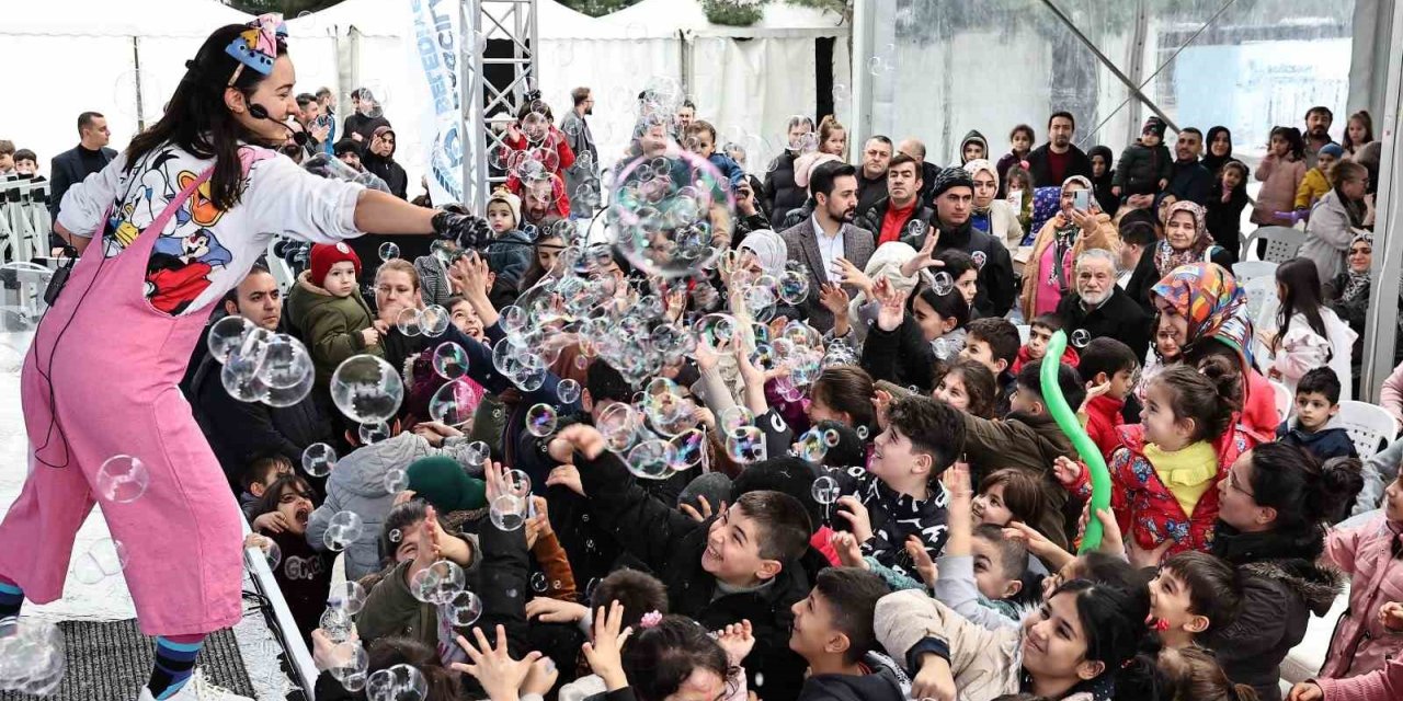 BAĞCILAR’DA KARNAVAL TADINDA ÇOCUK ŞENLİĞİ