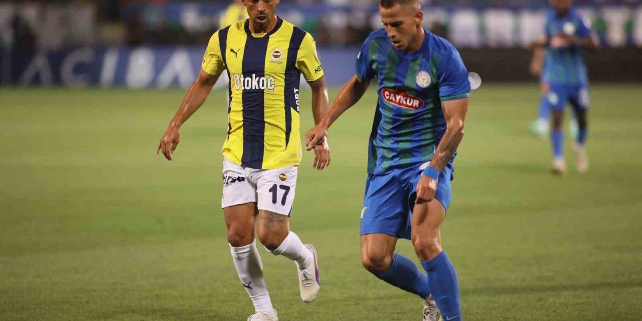FENERBAHÇE İLE ÇAYKUR RİZESPOR 46. RANDEVUDA