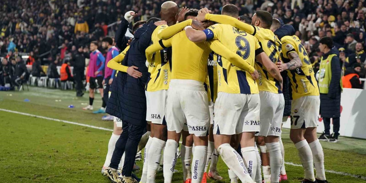 TRENDYOL SÜPER LİG: FENERBAHÇE: 3 - ÇAYKUR RİZESPOR: 2 (MAÇ SONUCU)