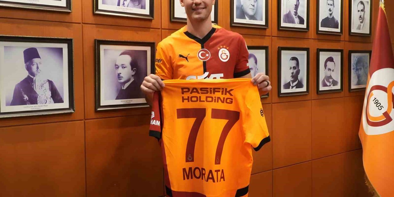 ALVARO MORATA: "GELDİĞİM İÇİN ÇOK MUTLUYUM ÇÜNKÜ BURASI ÇOK BÜYÜK BİR KULÜP"