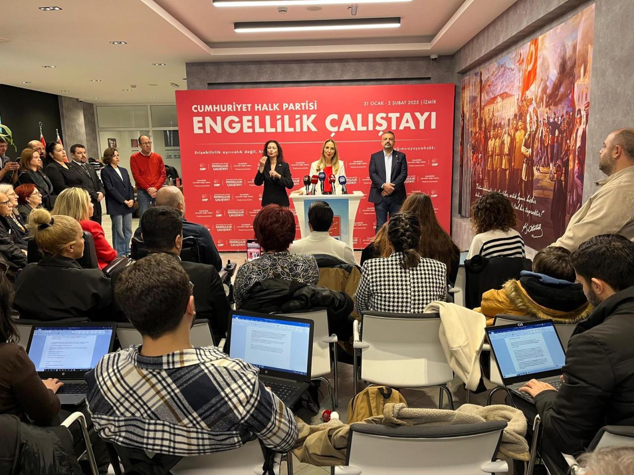 Aylin Nazlıaka, Engellilik Çalıştayı’nın Sonuç Bildirgesini Açıkladı…