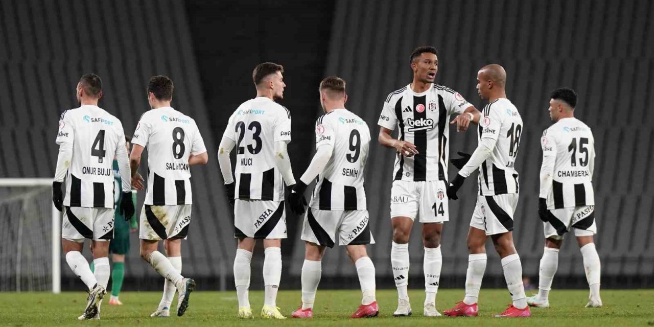 ZİRAAT TÜRKİYE KUPASI: BEŞİKTAŞ: 2 - KIRKLARELİSPOR: 0 (MAÇ SONUCU)