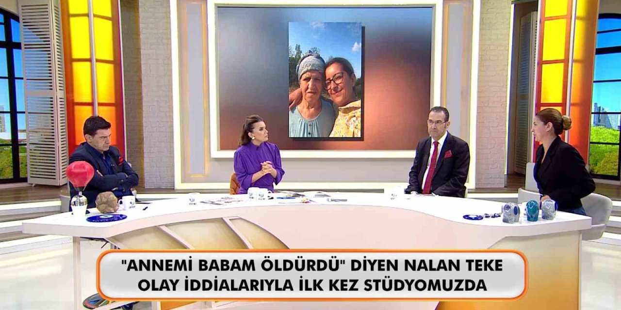 EVİNDE ÖLÜ BULUNAN YAŞLI KADININ KIZI NALAN TEKE CANLI YAYINDA KONUŞTU