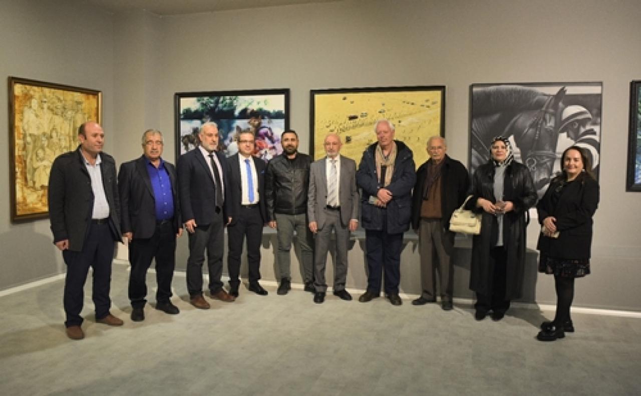 TJK 12. Resim Yarışması sergisi Şanlıurfa’da ziyarete açıldı