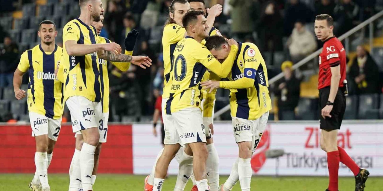 ZİRAAT TÜRKİYE KUPASI: FENERBAHÇE: 5 - ERZURUMSPOR FK: 0 (MAÇ SONUCU)