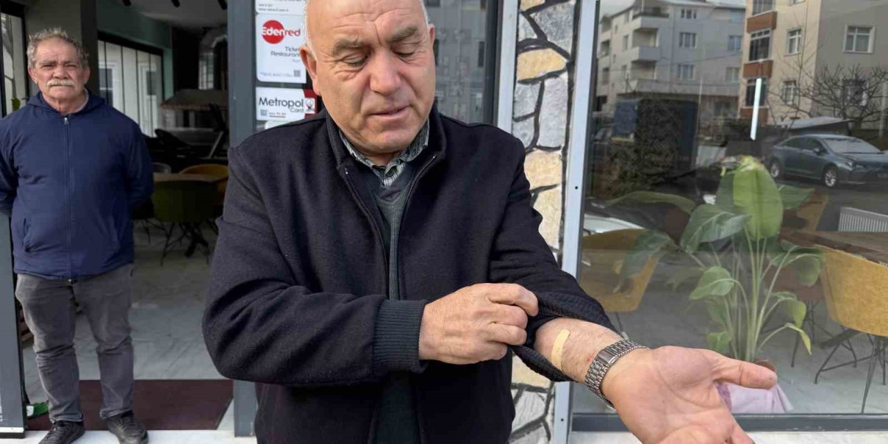 BÜYÜKÇEKMECE’DE ŞEHİR MAGANDALARININ SALDIRISINA UĞRAYAN İŞLETMECİ KONUŞTU