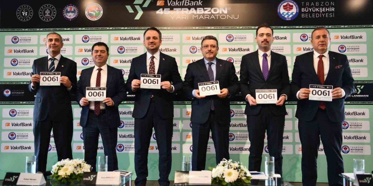 45. TRABZON YARI MARATONU’NUN BASIN TOPLANTISI YAPILDI