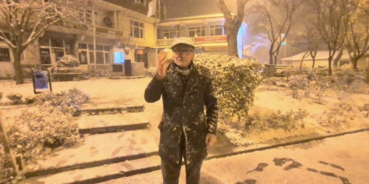 İSTANBUL’DA KAR YAĞIŞI GECE SAATLERİNDE ETKİSİNİ DEVAM ETTİRDİ