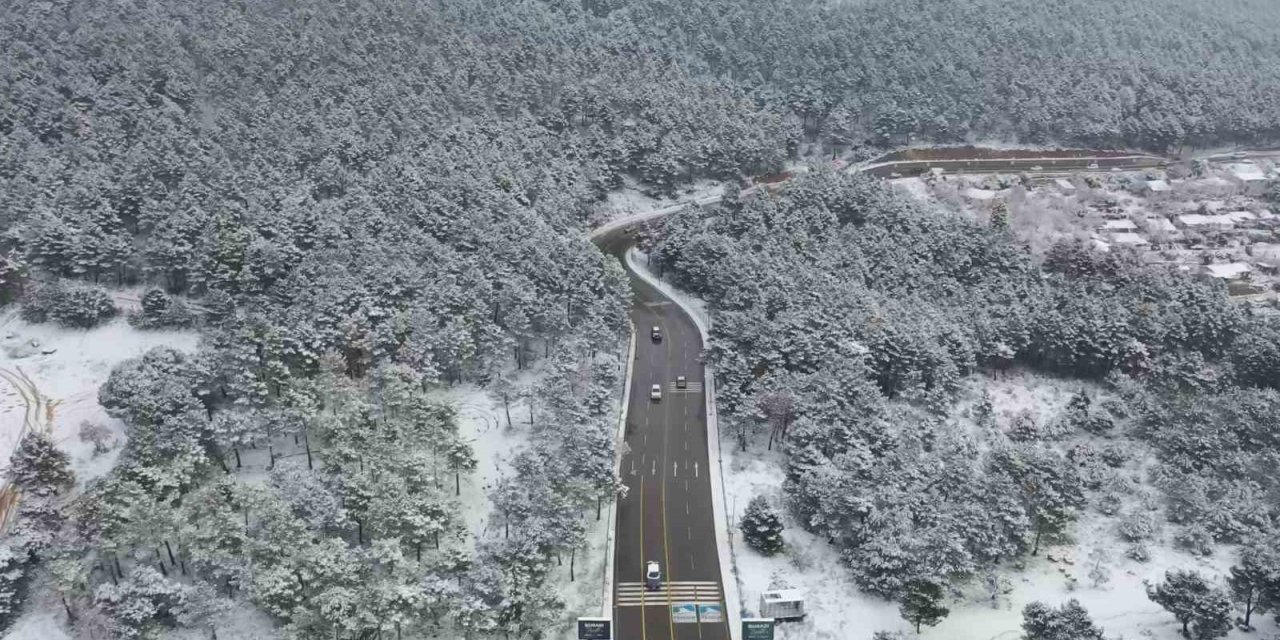 AYDOS ORMANI BEYAZ GELİNLİĞİNİ GİYDİ