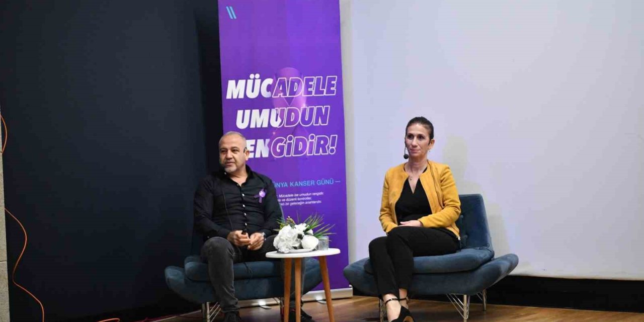 BEYLİKDÜZÜ’NDE "KANSERDEN KORKMA, BİLİNÇSİZ KALKMAKTAN KORK" SÖYLEŞİSİ