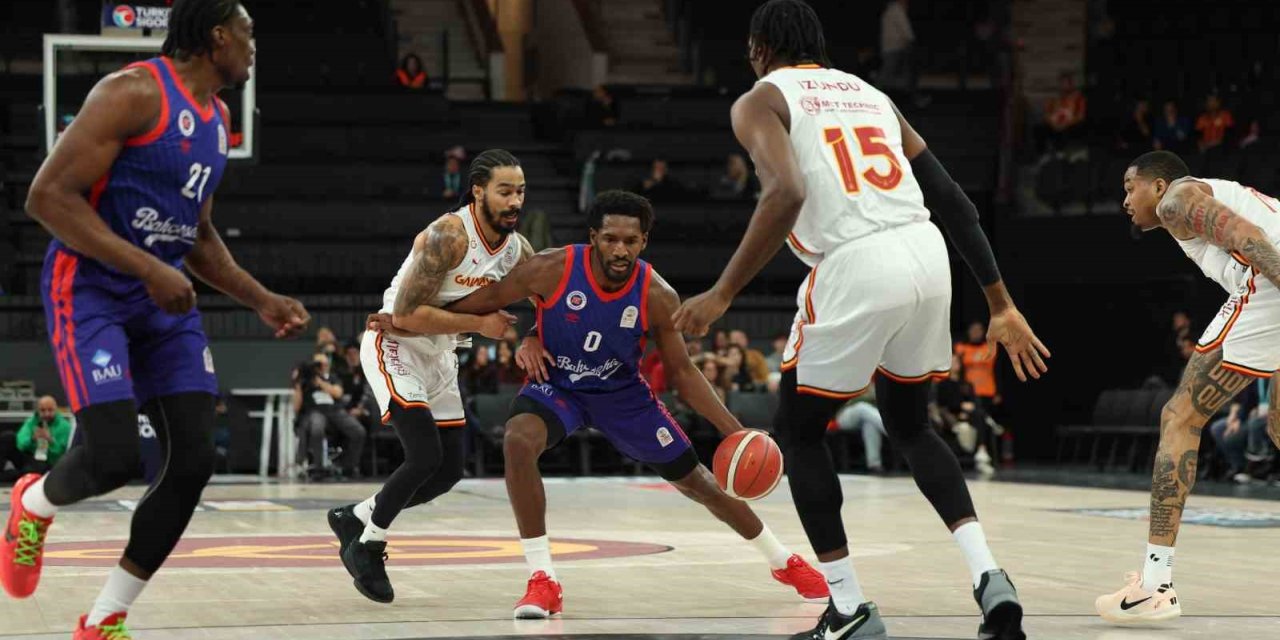 TÜRKİYE SİGORTA BASKETBOL SÜPER LİGİ: GALATASARAY: 87 - BAHÇEŞEHİR KOLEJİ: 84