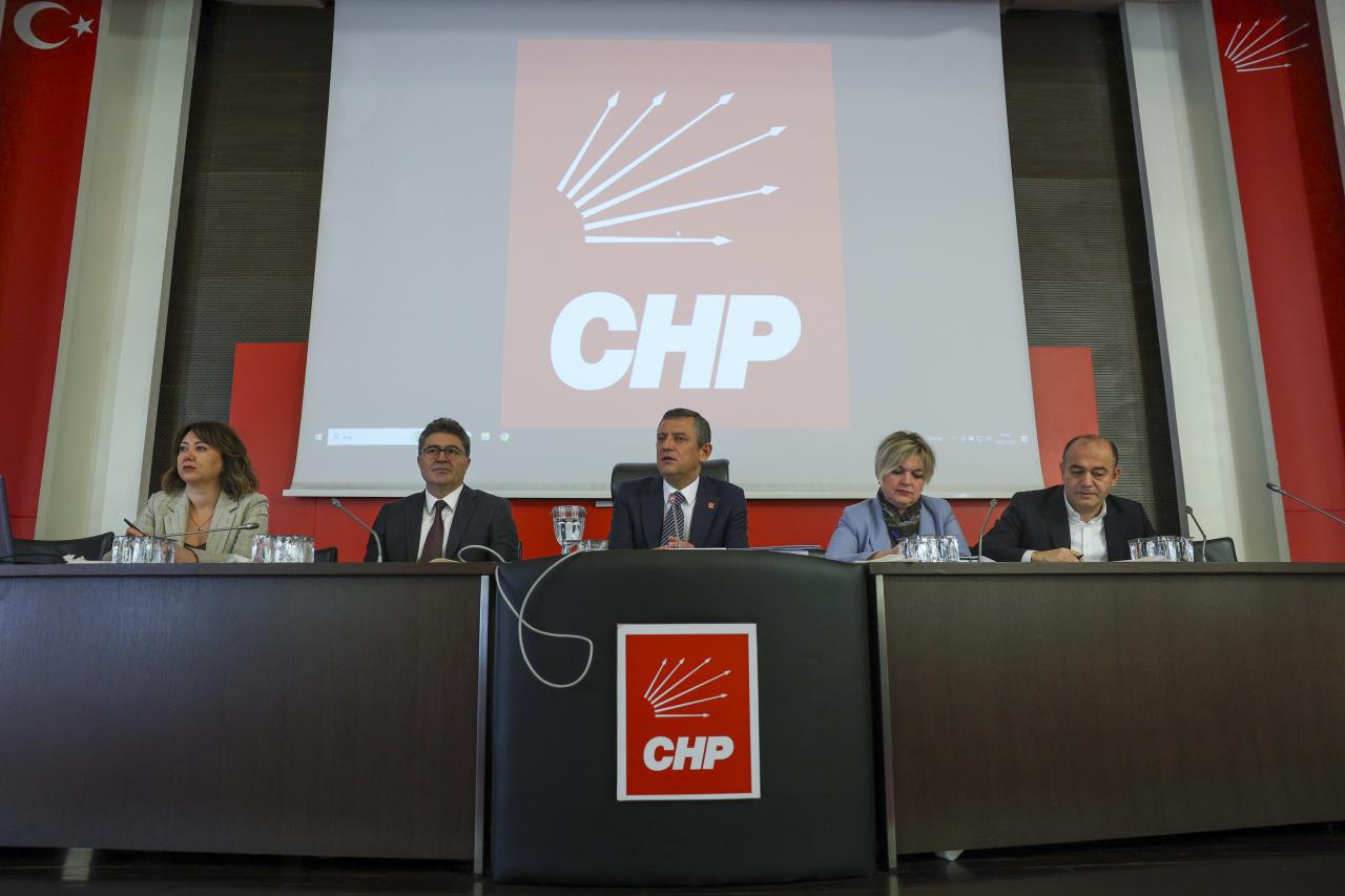 Cumhuriyet Halk Partisi Lideri Özgür Özel, CHP Parti Meclisi Toplantısına Başkanlık Etti