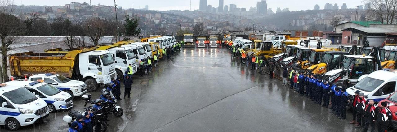 SARIYER, İSTANBUL İÇİN YENİDEN KAR UYARISINA HAZIR
