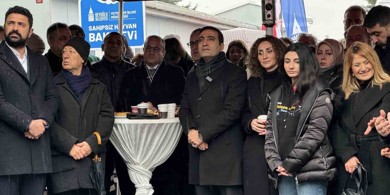 BEYOĞLU’NDA "SAHİPSİZ HAYVAN BAKIMEVİ" HİZMETE AÇILDI