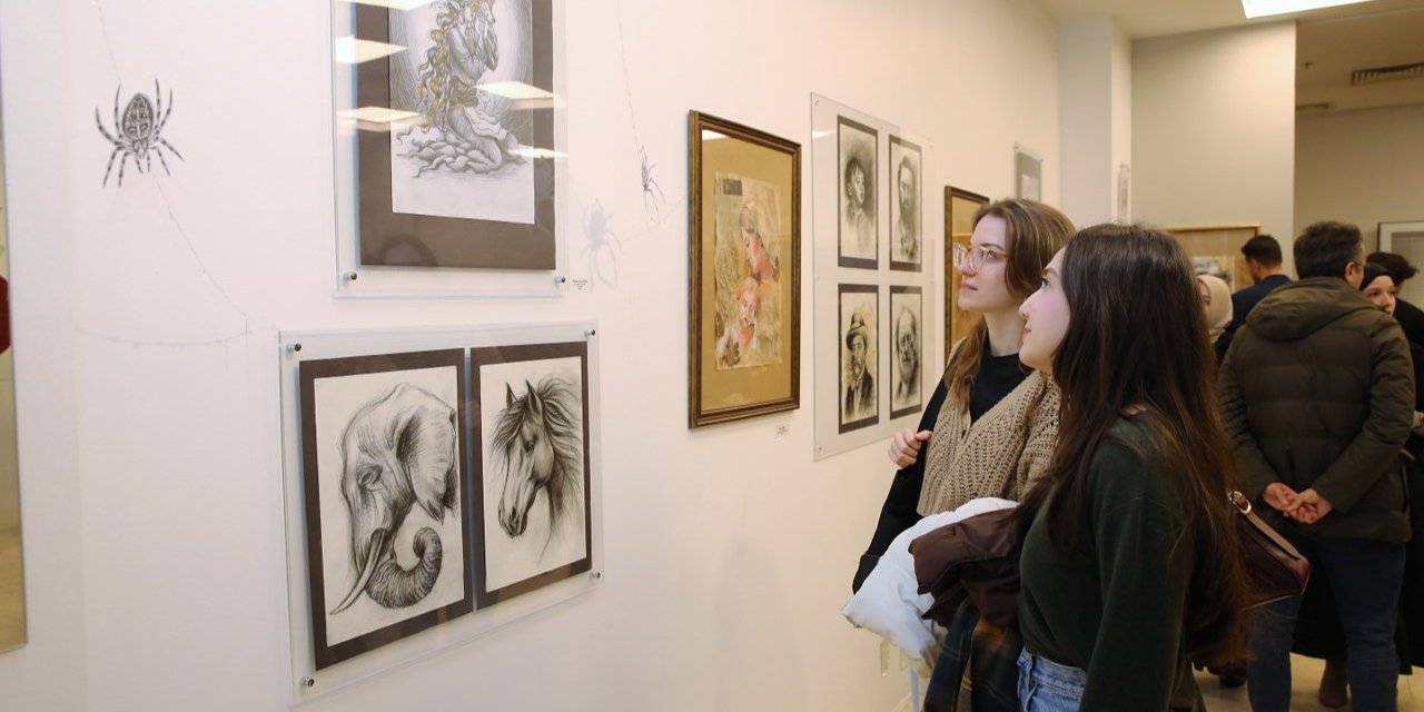 KÜÇÜKÇEKMECE’DE GÜZEL SANATLAR AKADEMİSİ ÖĞRENCİLERİNDEN ‘’YANSIMA’’ SERGİSİ