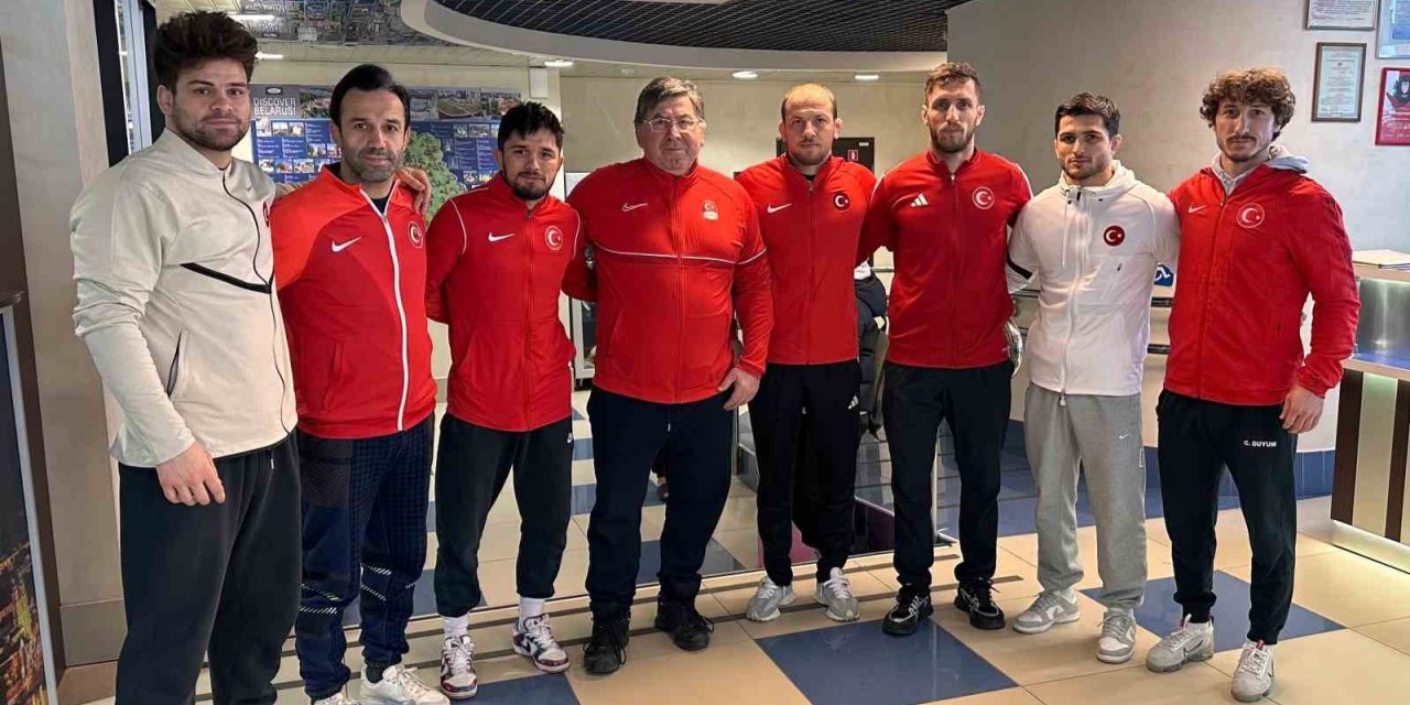 SERBEST GÜREŞ MİLLİ TAKIMI, ULUSLARARASI ALEXANDRE MEDVED TURNUVASI İÇİN BELARUS’TA