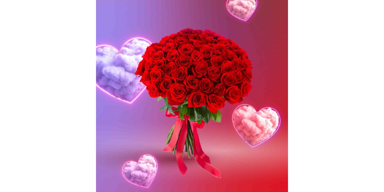 GETİRÇARŞI’DAN SEVGİLİLER GÜNÜ’NE ÖZEL ÇİÇEKLER