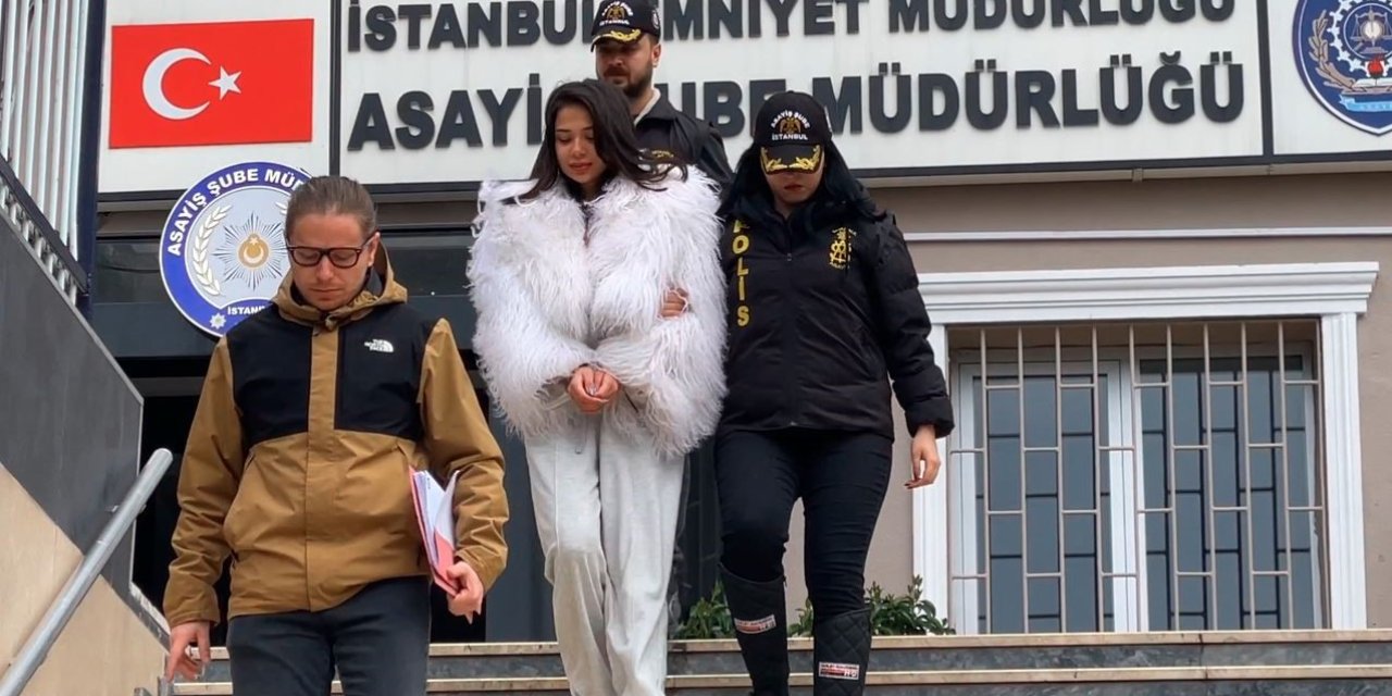 GÖZALTINA ALINAN SOSYAL MEDYA FENOMENİ MERVE TAŞKIN ADLİYEYE SEVK EDİLDİ