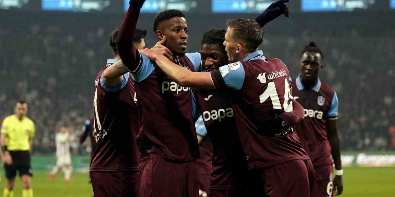 TRENDYOL SÜPER LİG: BEŞİKTAŞ: 0 - TRABZONSPOR: 1 (İLK YARI)