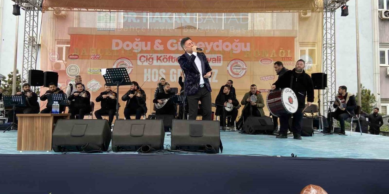 BAHÇELİEVLER’DE DOĞU VE GÜNEYDOĞU ÇİĞ KÖFTE FESTİVALİ’NE YOĞUN İLGİ