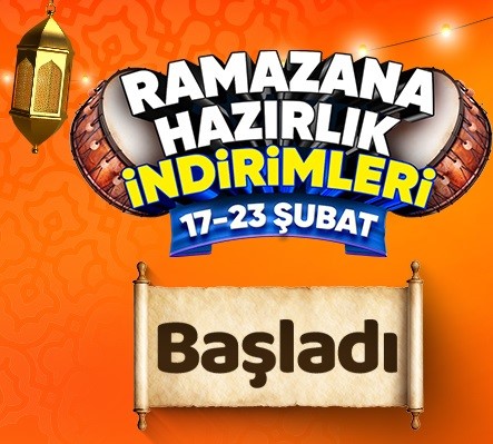 HEPSİBURADA, RAMAZAN AYI İNDİRİMLERİNİ BAŞLATTI