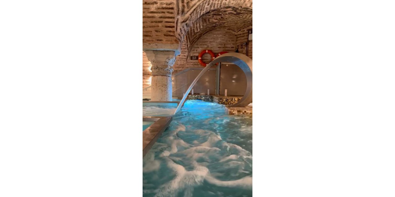 AYASOFYA’DAKİ BİN 500 YILLIK SARNICI HİLTON OTEL MASAJ SALONU OLARAK KULLANIYOR