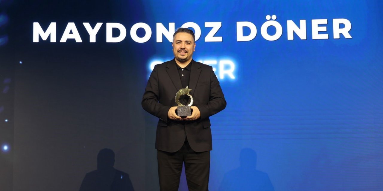 A.C.E AWARDS 2025’TE MAYDONOZ DÖNER’E MÜŞTERİ MEMNUNİYETİ ÖDÜLÜ