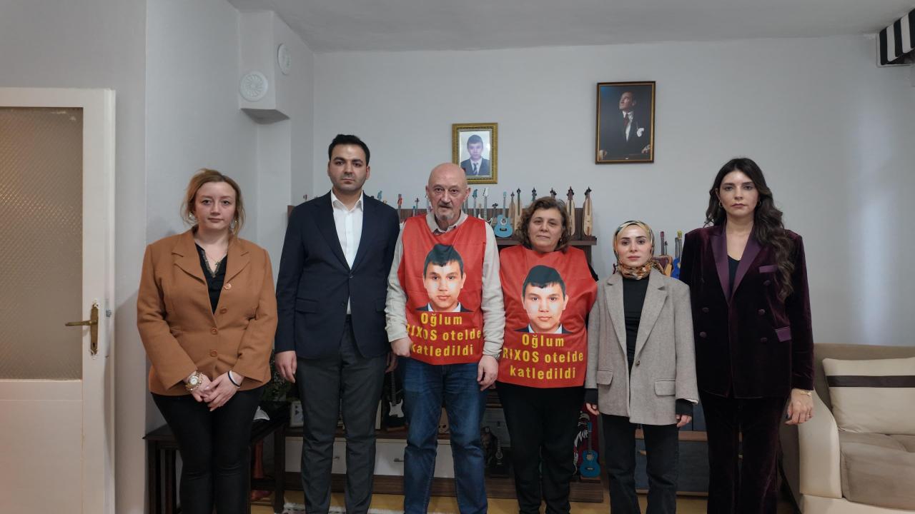 Cumhuriyet Halk Partisi’nden Burak Oğraş’ın Ailesine Destek Ziyareti