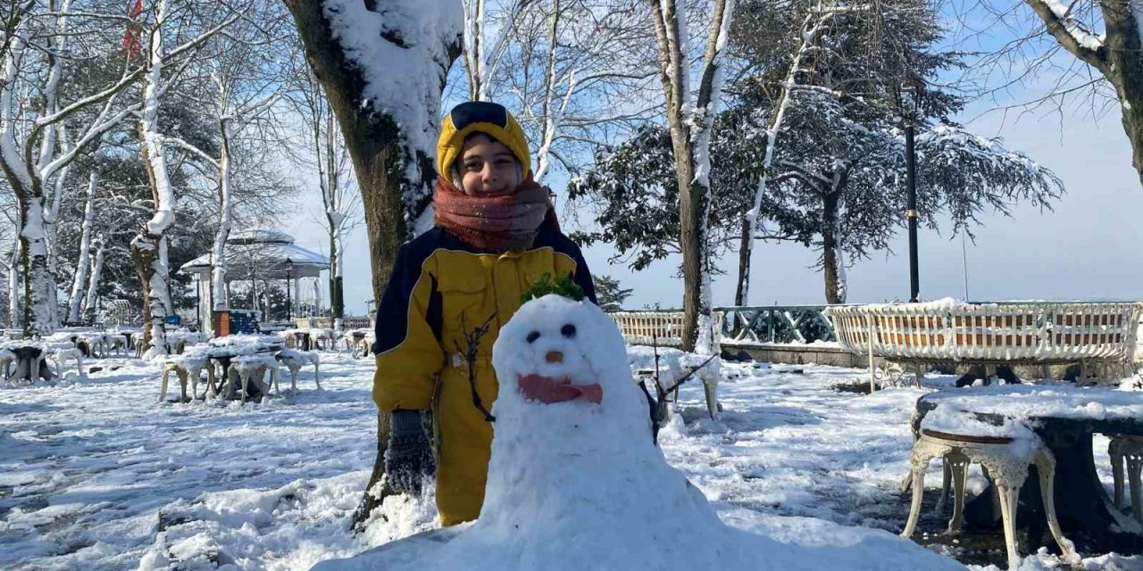 ÇAMLICA’DA ÇOCUKLAR KARIN KEYFİNİ ÇIKARDI