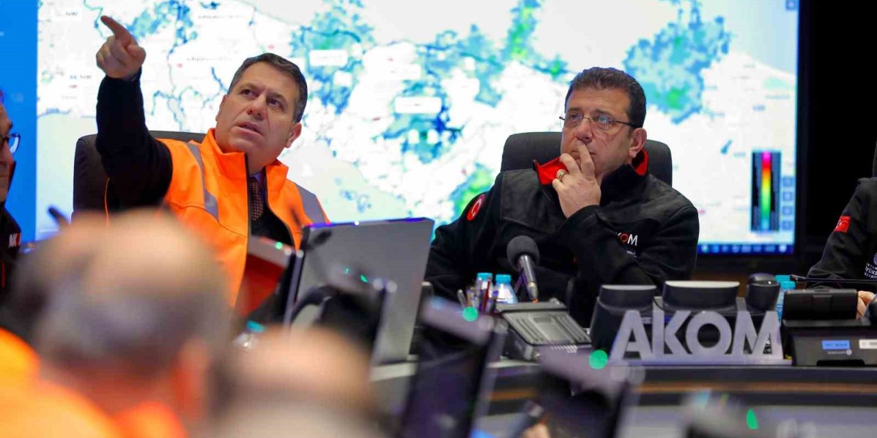 İMAMOĞLU’NDAN YARIN VE CUMARTESİ GÜNÜ İÇİN KAR UYARISI