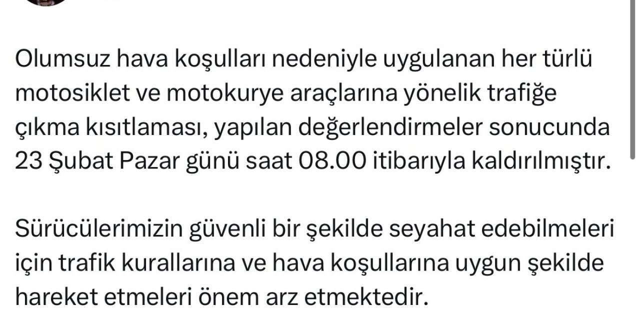 İSTANBUL VALİSİ DAVUT GÜL’DEN MOTOSİKLETLİ KURYE AÇIKLAMASI