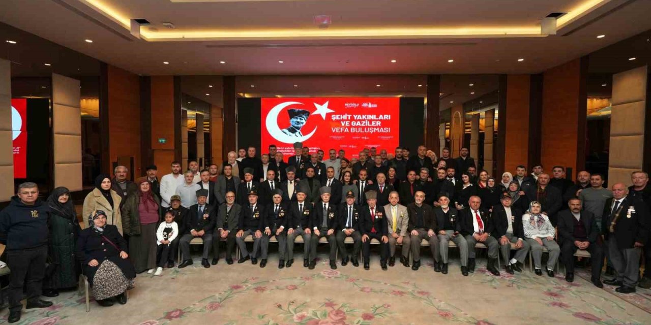 BEYOĞLU BELEDİYESİ’NDEN ŞEHİT AİLELERİ VE GAZİLERE VEFA