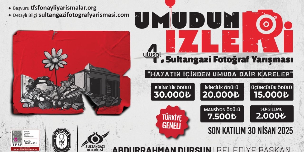 4. SULTANGAZİ FOTOĞRAF YARIŞMASI’NDA TEMA: UMUDUN İZLERİ