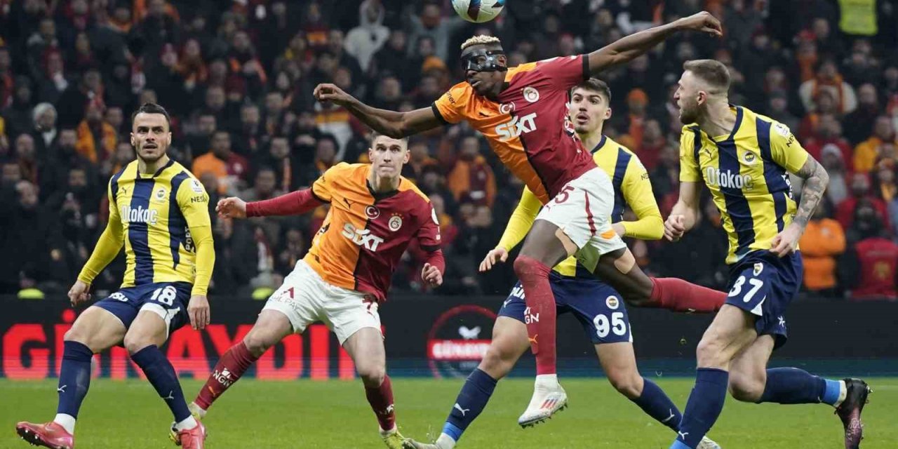 TRENDYOL SÜPER LİG: GALATASARAY: 0 - FENERBAHÇE: 0 (MAÇ SONUCU)