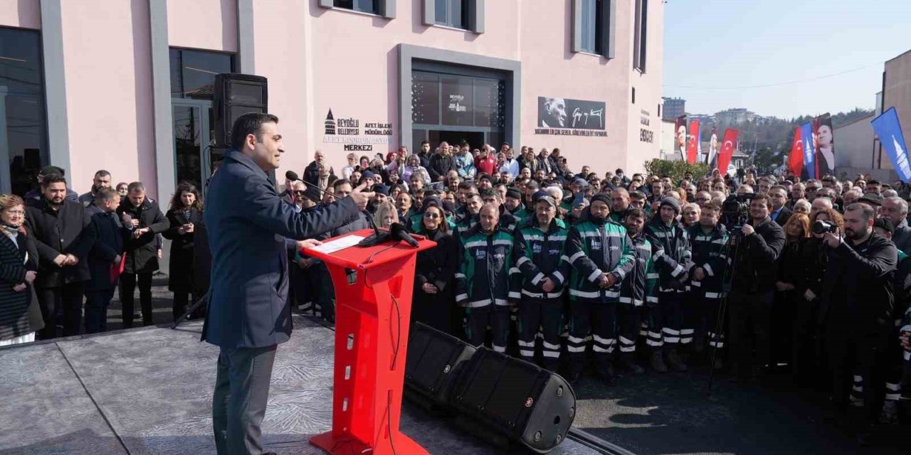 "BEYOĞLU BELEDİYESİ ÇALIŞANLARI EMEKÇİ EVİ" DÜZENLENEN TÖRENLE AÇILDI